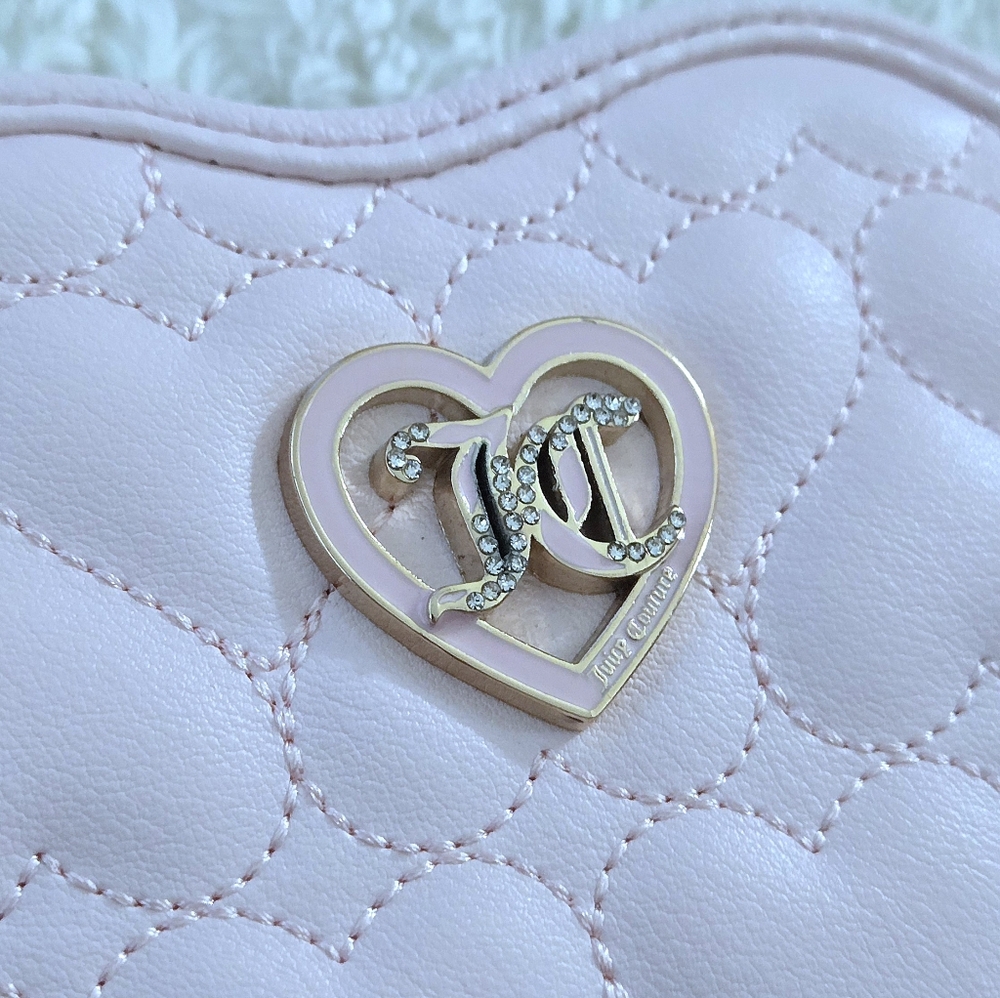 Juicy🍊 Couture "Flawless Heart❤" Zip Around Coin🪙 Purse - NWT - Picture 7 of 16